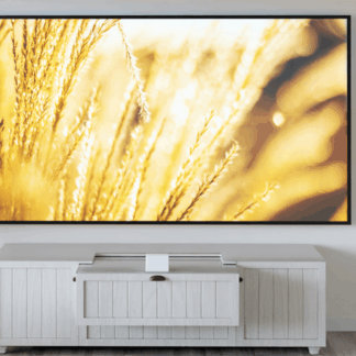 Wide ultra short throw projector cabinet for fixed screens with motorized UST compartment – Southern Farm Collection