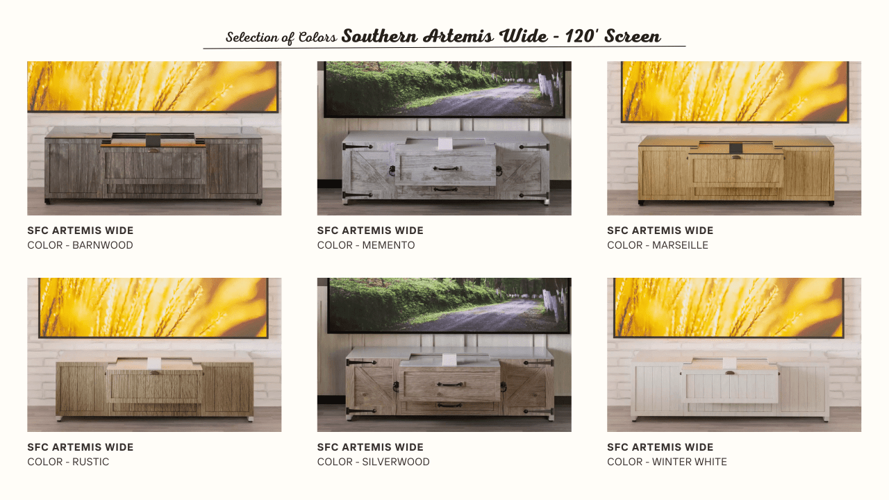 Create Your Perfect Home Theater : Aegis UST Projector Cabinets