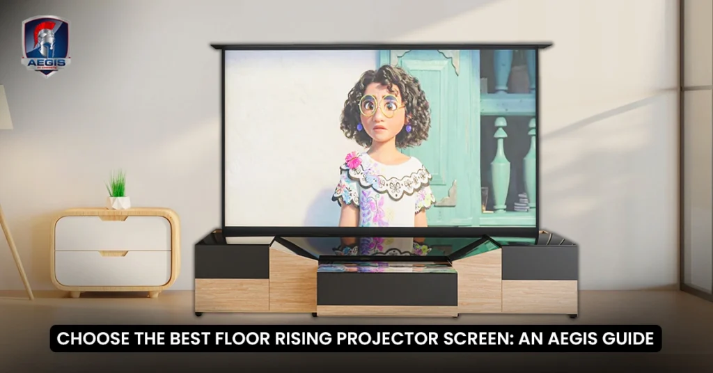 Choose the Best Floor Rising Projector Screen: An Aegis Guide 2 Choose the Best Floor Rising Projector Screen An Aegis Guide