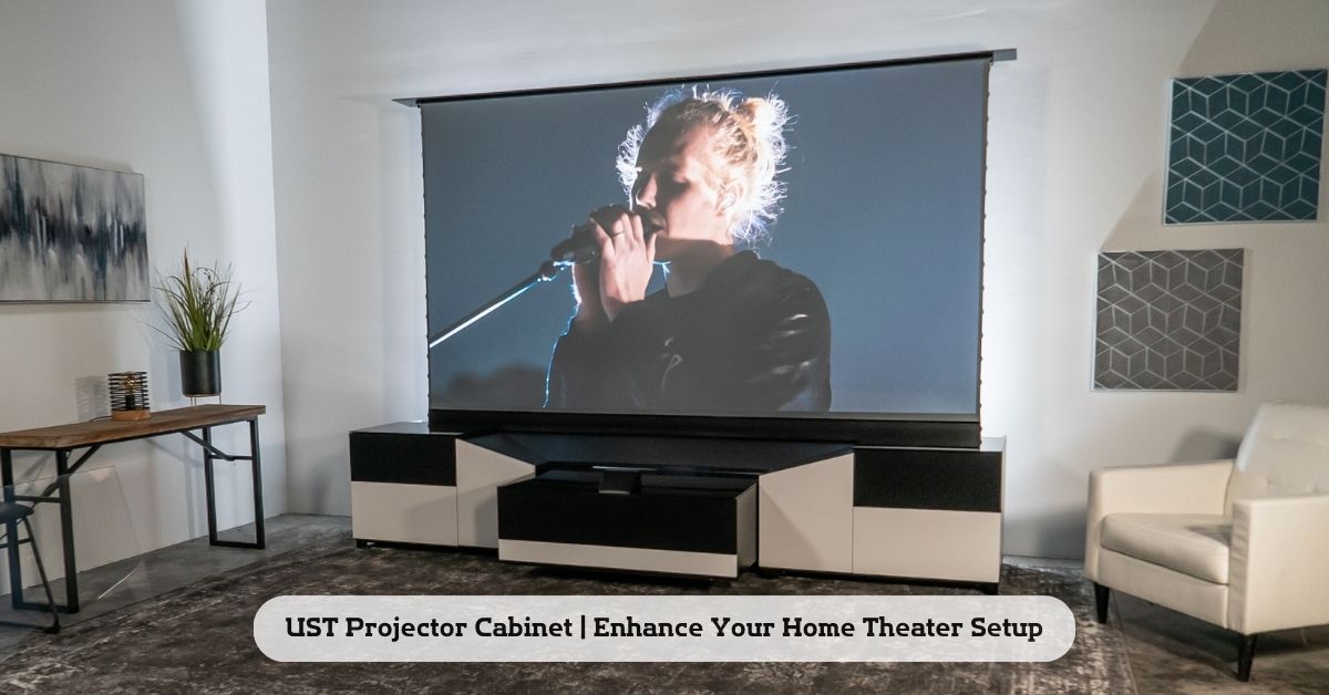 UST Projector Cabinet - Enhance Your Home Theater Setup