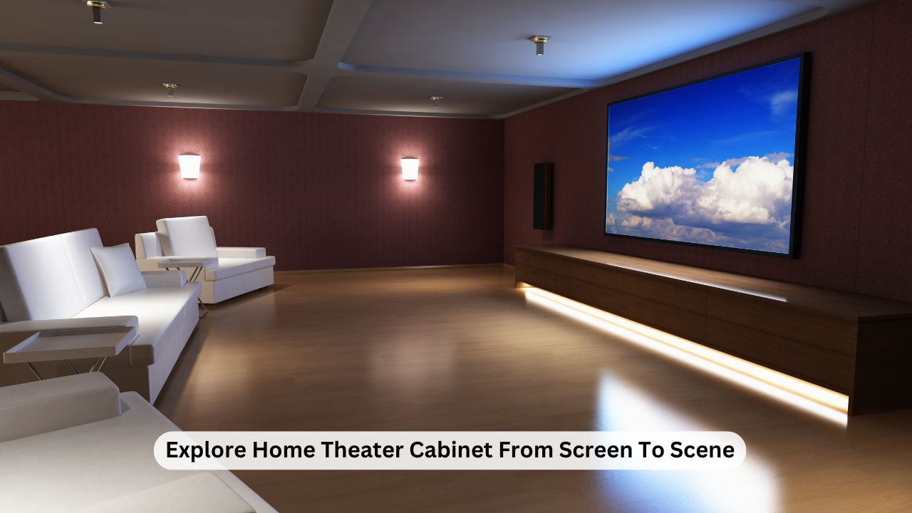 Explore Home Theater Cabinet From Screen To Scene