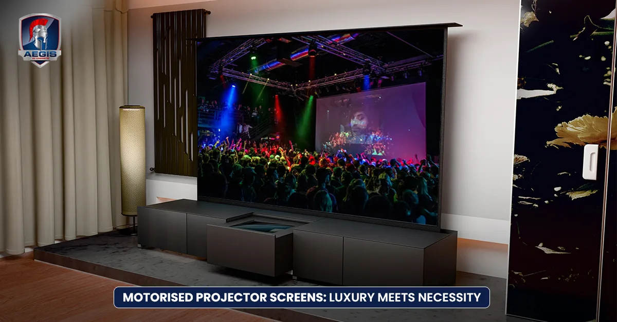Motorized Projector Screens