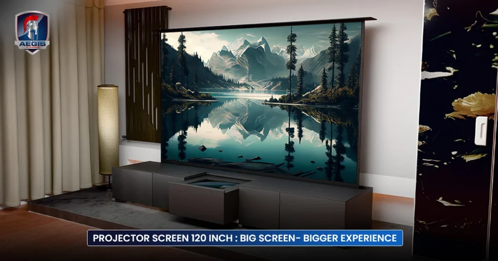 Projector Screen 120 inch: Big Screen- Bigger Experience 2 Projector Screen 120 inch Big Screen- Bigger Experience