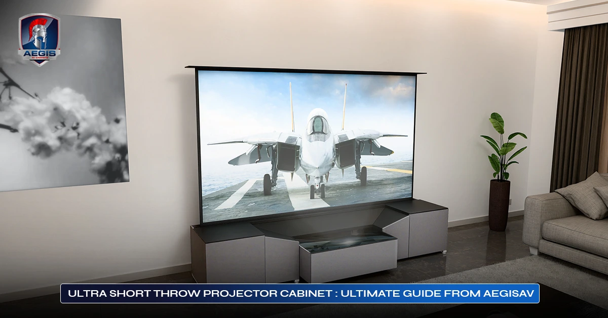 Ultra Short Throw Projector Cabinet: Ultimate Guide From Aegisav 1 Ultra Short Throw Projector Cabinet