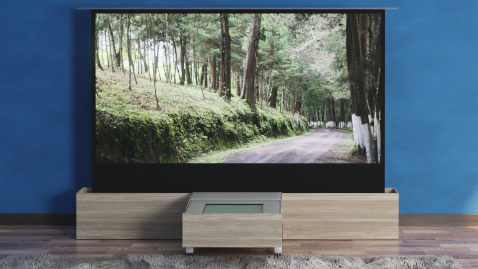 ALR vs CLR Screen Explained: Which Is Best for You? 3 Ares Motorized UST Compartment with Cassette Housing for 100″ floor rising projector screen cabinet