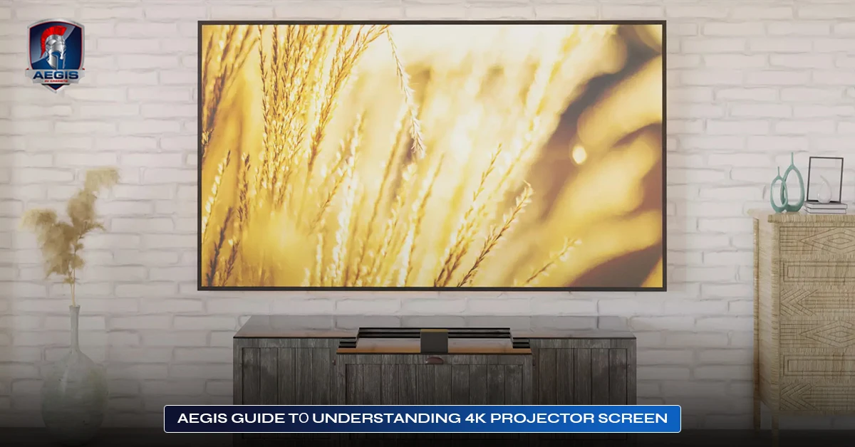 Aegis Guide​ to Understanding​ 4K Projector Screen