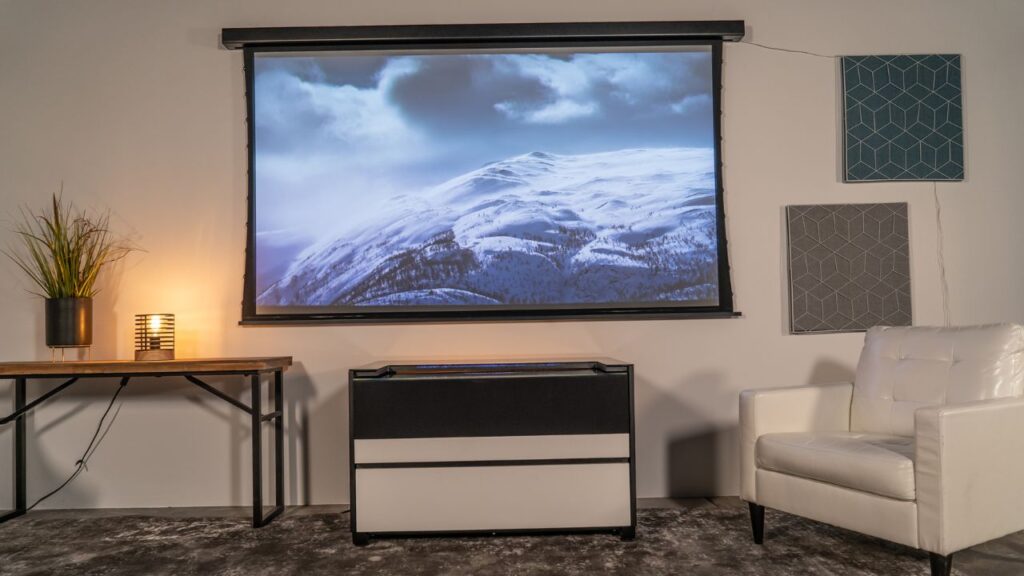 Artemis Middle - Stylish UST Projector Cabinet - Aegis AV