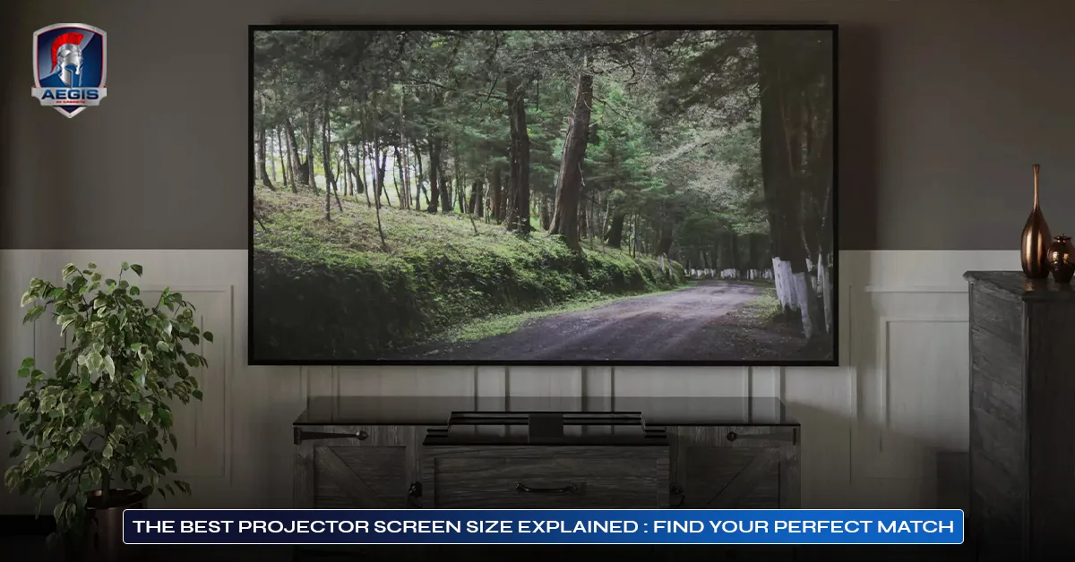 The Best Projector Screen Size Explained: Find Your Perfect Match 1 The Best Projector Screen Size Explained