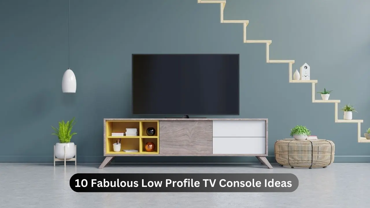 10 Fabulous Low Profile TV Console Ideas For Tiny Living Rooms 1 10 Fabulous Low Profile TV Console Ideas For Tiny Living Rooms