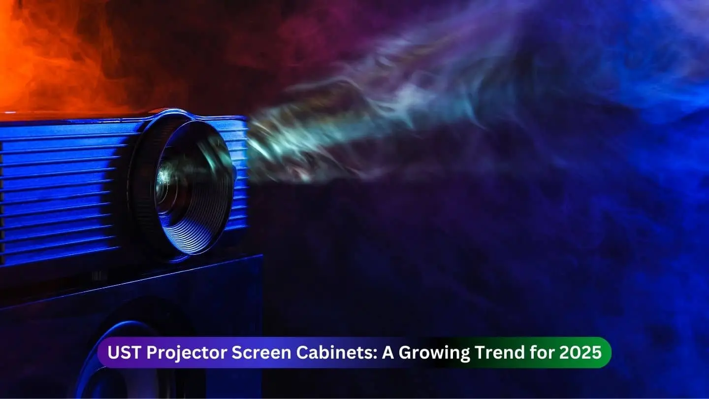 UST Projector Screen Cabinets: A Growing Trend for 2025 1 UST Projector Screen Cabinets A Growing Trend for 2025