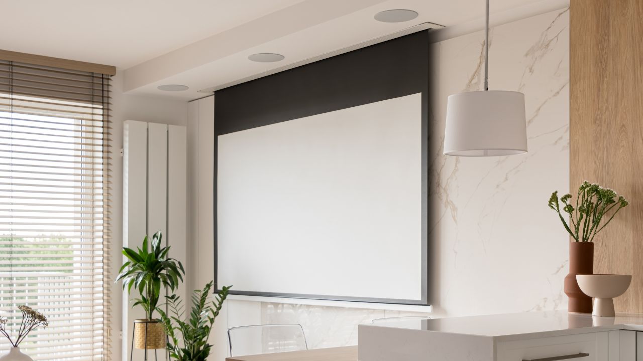 Ceiling Mounted Projector and Screen Best Features to Look 2025