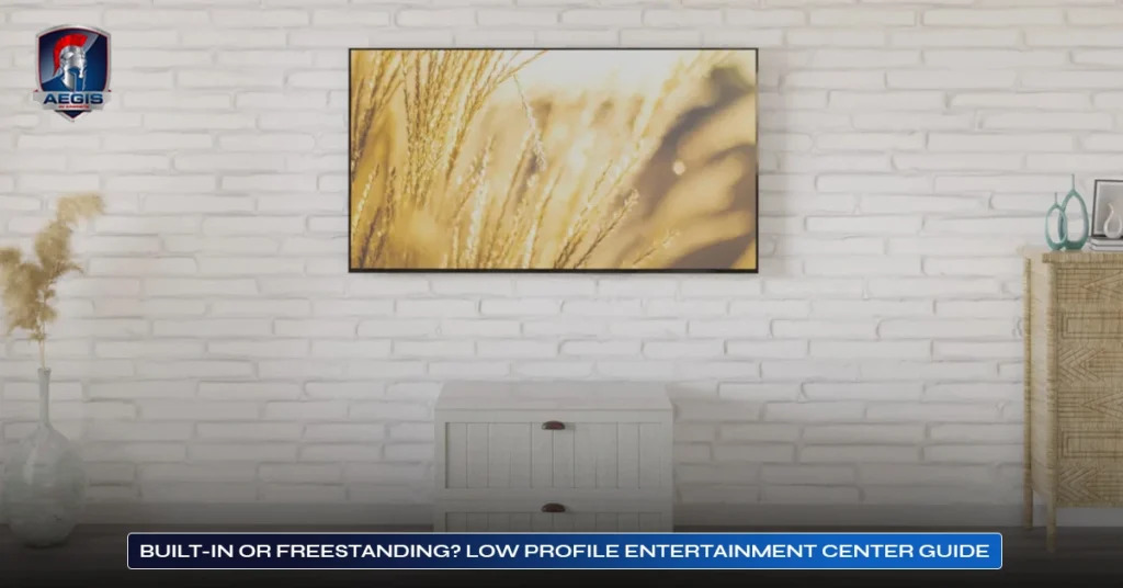 Built-In or Freestanding Low Profile Entertainment Center Guide