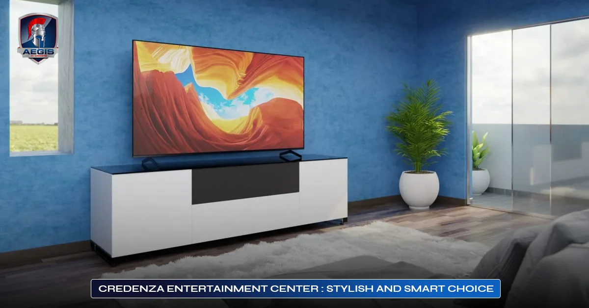 Credenza Entertainment Center: Stylish and Smart Choice