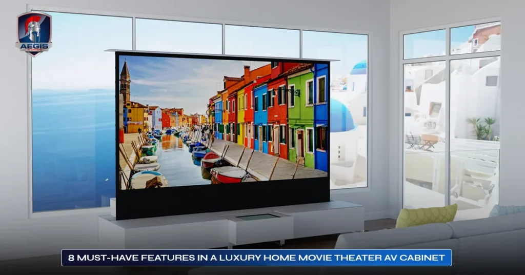 Must Have Features in a Luxury Home Movie Theater AV Cabinet