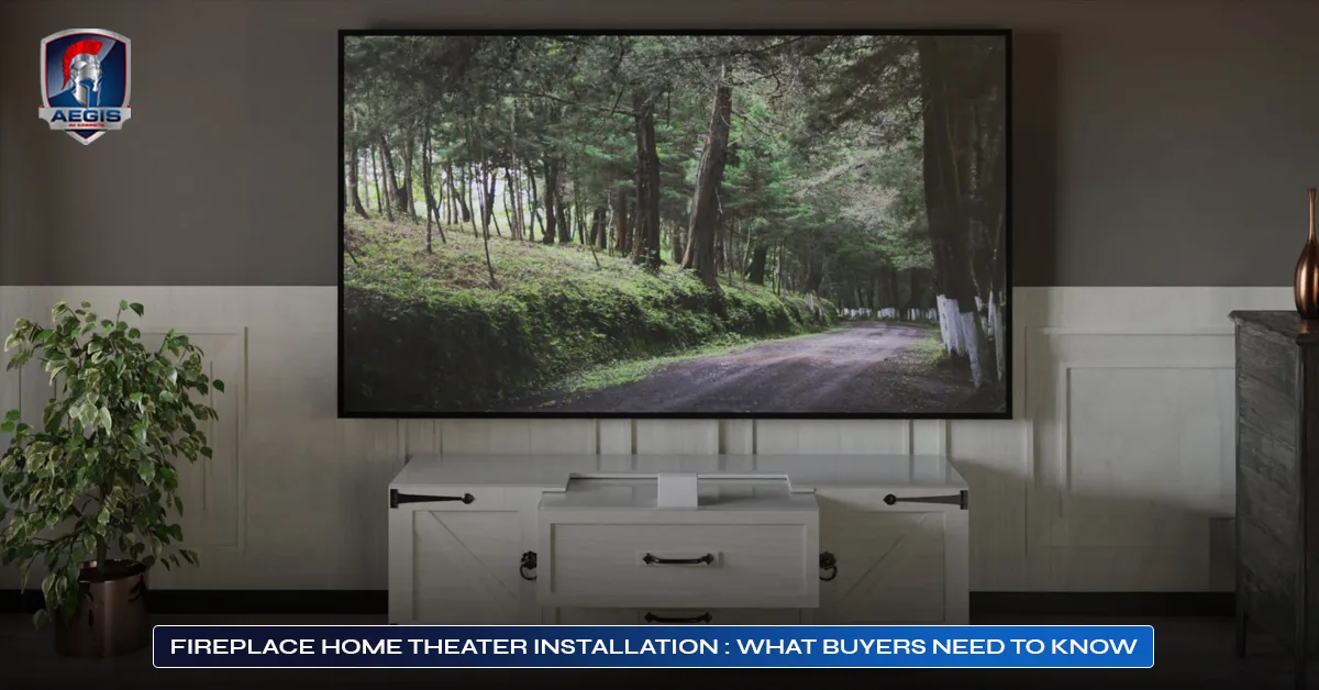Fireplace Home Theater Installation: What Buyers Need to Know 1 Fireplace Home Theater Installation