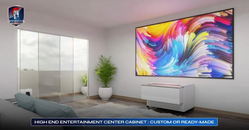 High End Entertainment Center Cabinet Custom or Ready Made