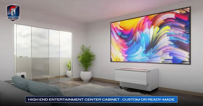 High End Entertainment Center Cabinet: Custom or Ready-Made 2 High End Entertainment Center Cabinet Custom or Ready Made